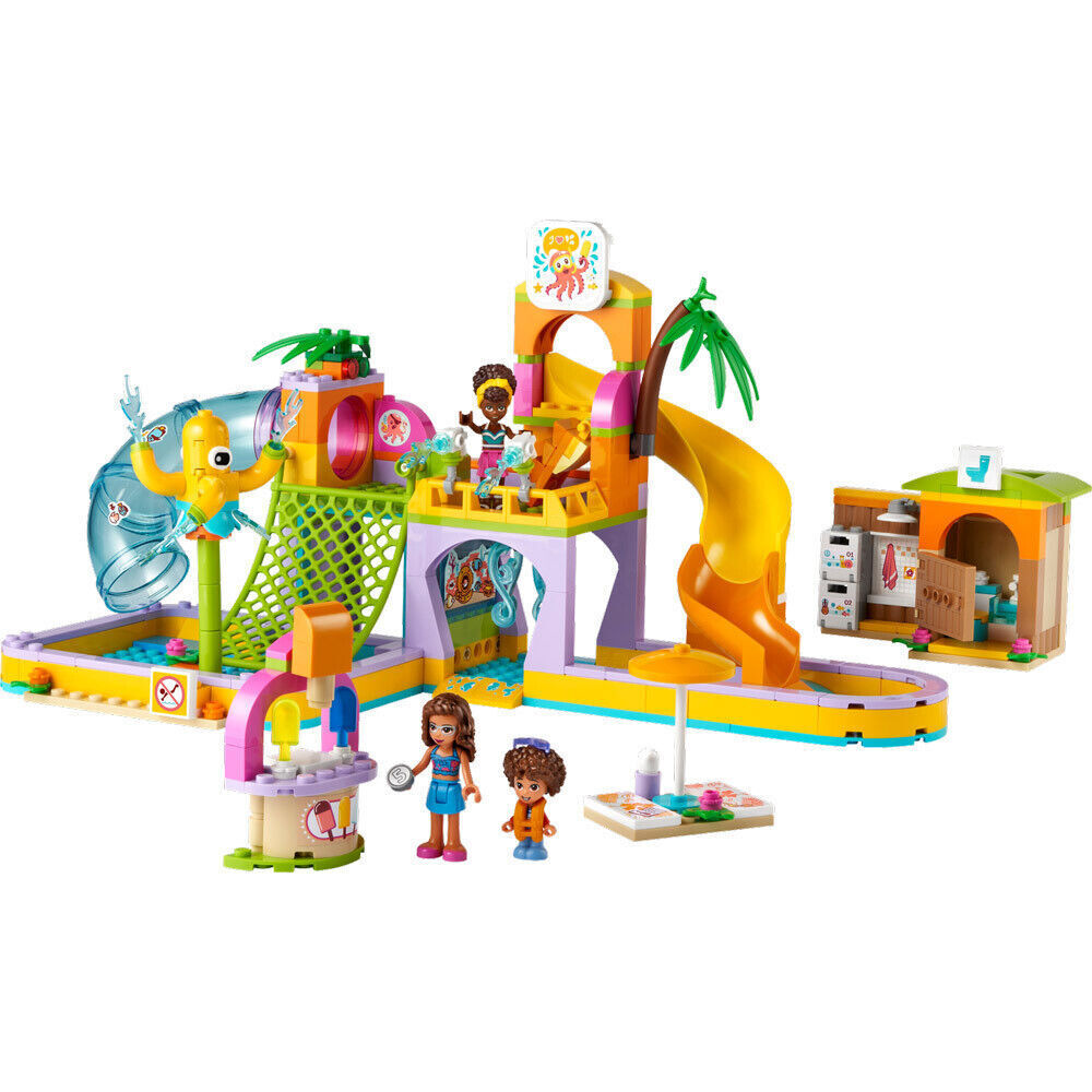 LEGO FRIENDS Water Park 41720 NEW Swimming Pool Slide Olivia Nandi Santiago