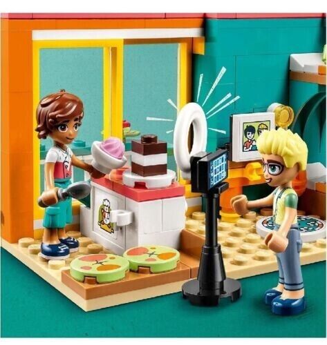 LEGO Friends Leo's Room 41754 Building Toy Set for Kids Aged 6+; Comes with 2 Mi
