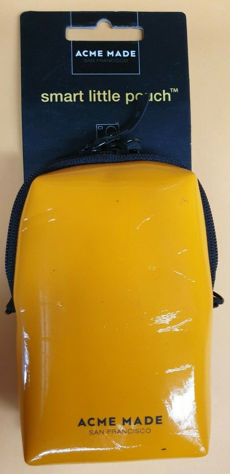 Acme Made Smart Little Pouch,Sleek Case Dual Zip for Most Compact Digital Camera