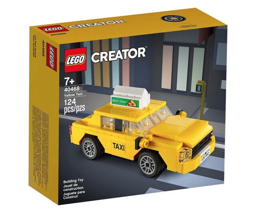 LEGO Creator 40468 Yellow Taxi - Brand New AU Stock