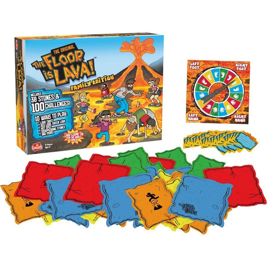 The Original The Floor Is Lava Board Game Family Edition Brand New AU Stock