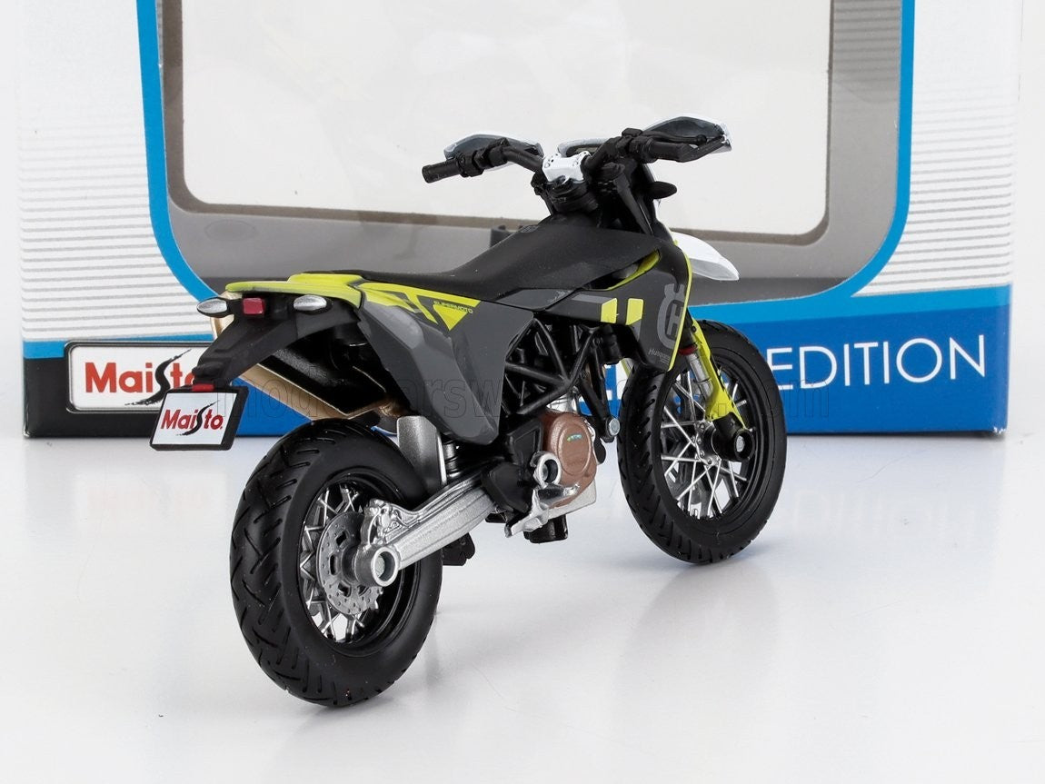 Maisto 1:18 – 2023 Husqvarna 701 Supermoto – Special Edition Model