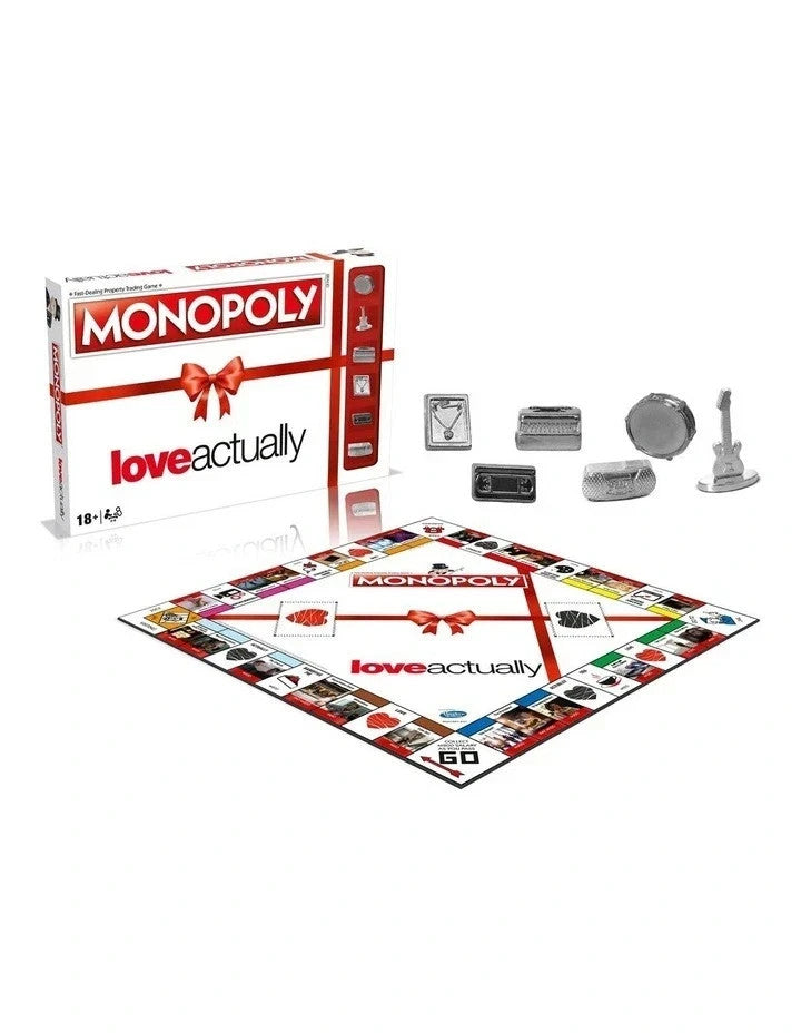 Monopoly Love Actually edition boardgame