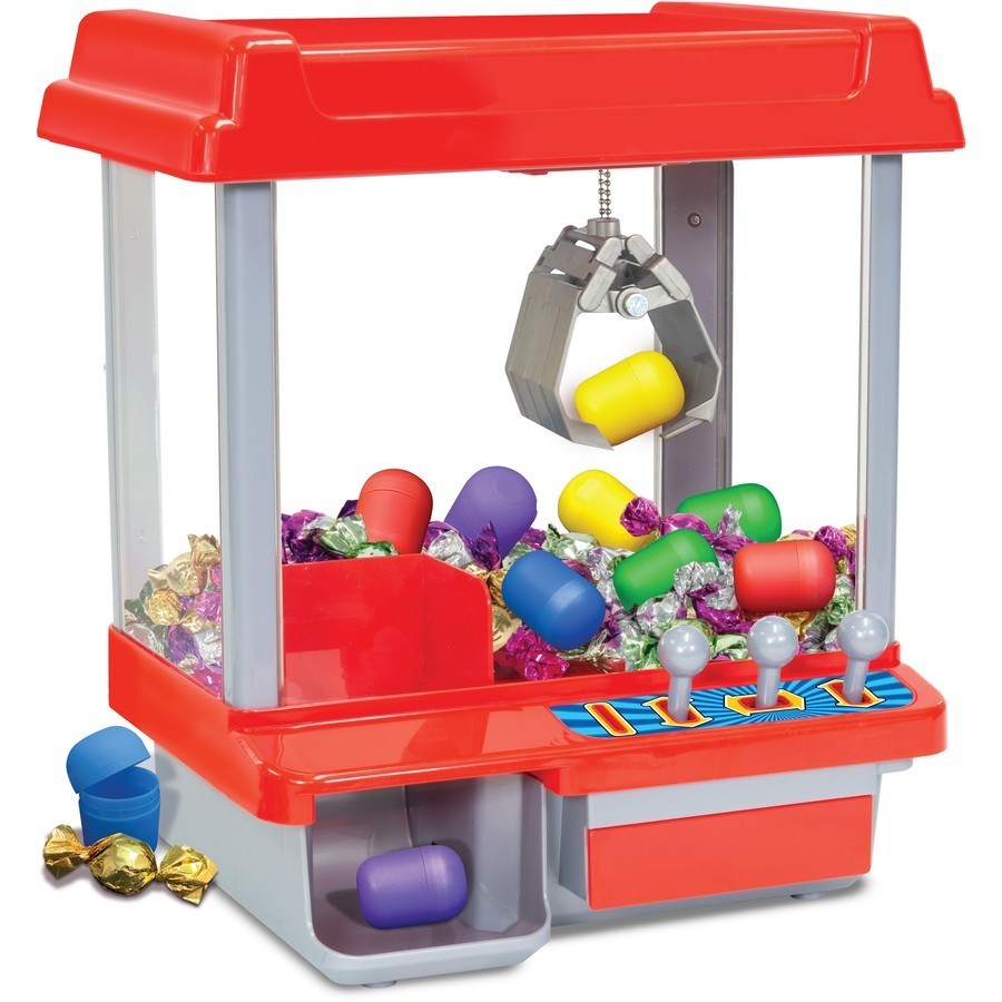 Carnival Style Vending Arcade Claw Candy Grabber Prize Machine Game Kids Toy