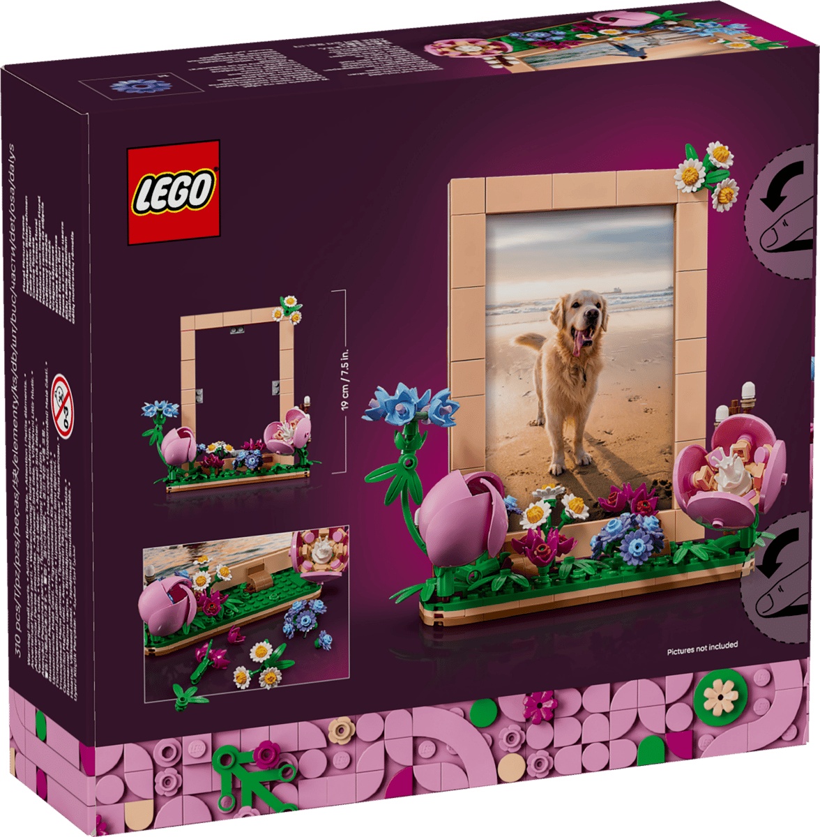 LEGO 40916 Floral Picture Frame - BRAND NEW / SEALED