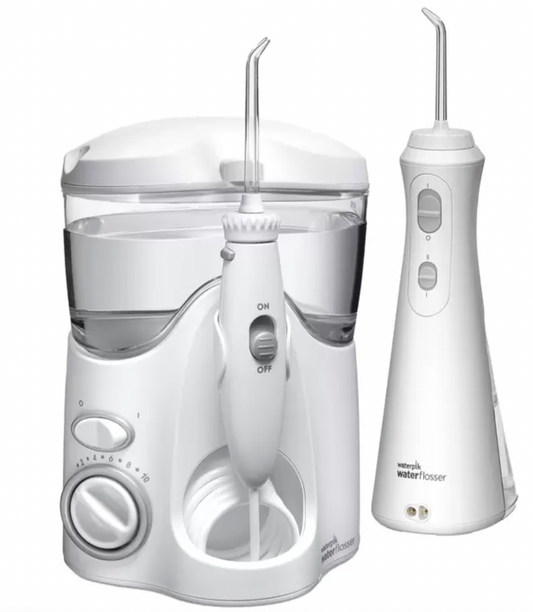 Waterpik Water Flosser Ultra & Cordless includes 10x Flosser Tips
