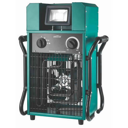 Mistral 2400W Industrial Heater with LED worklight
