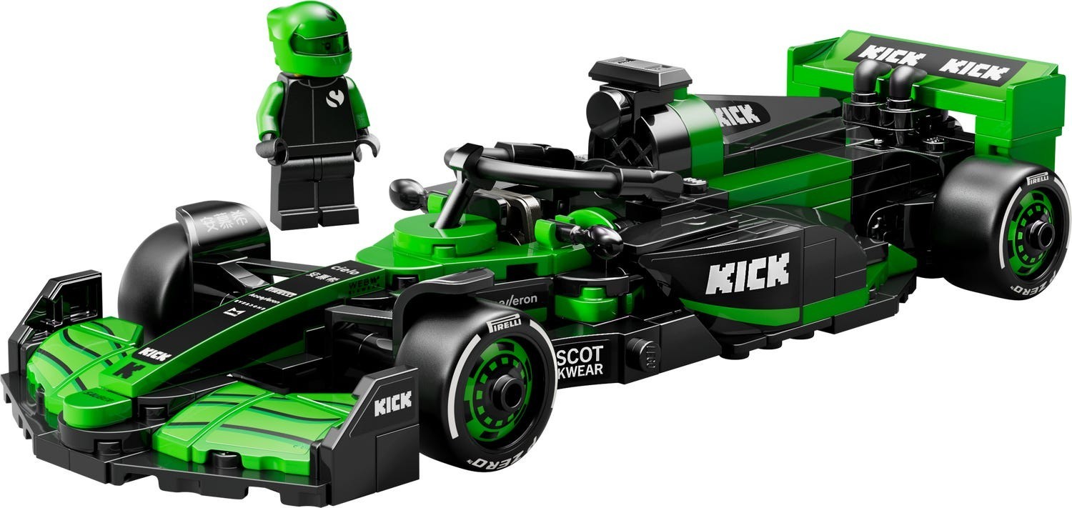 LEGO Speed Champions 77247 – KICK Sauber Formula 1 Team C44 Racing Car