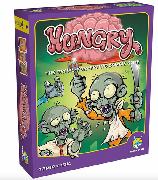 Hungry The Brawl For Brains Zombie Card Game Brand New