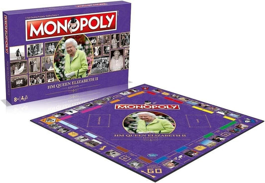 Monopoly Board Game - HM Queen Elizabeth II 2 - by Hasbro