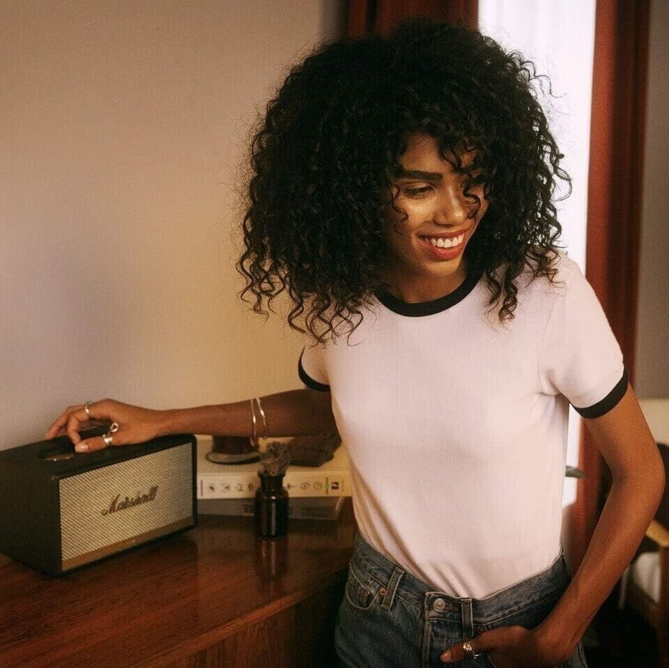 Marshall Acton II Bluetooth Wireless Speaker (Black) - Model Number 1001900