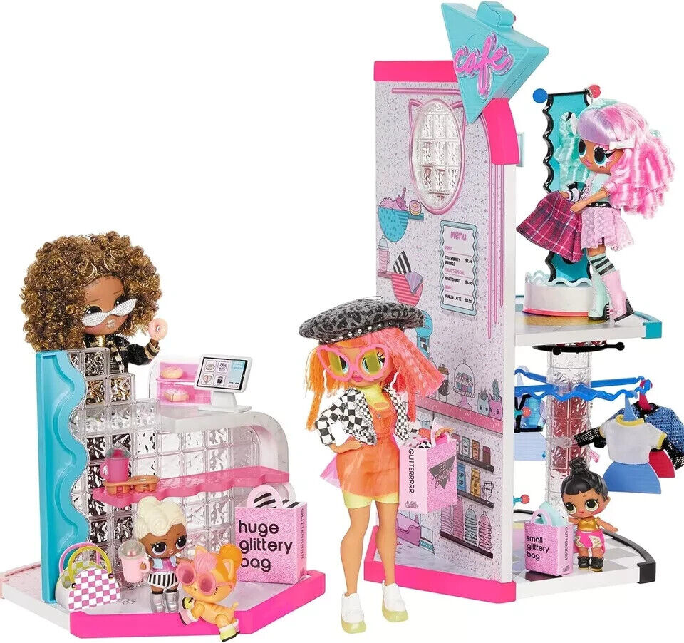 L.O.L. Mall of Surprises 50+ Surprises 2 Floors LOL Doll Play Shopping Center