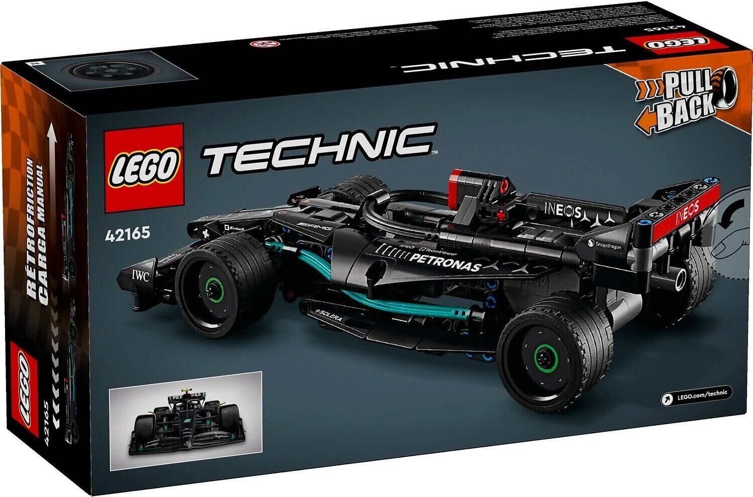LEGO 42165 Mercedes-AMG F1 W14 E Performance Pull-Back Brand New