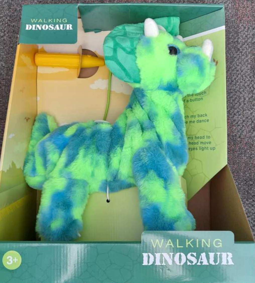 Walk with Walking Dinosaur with the Touch of a Button Age 3+