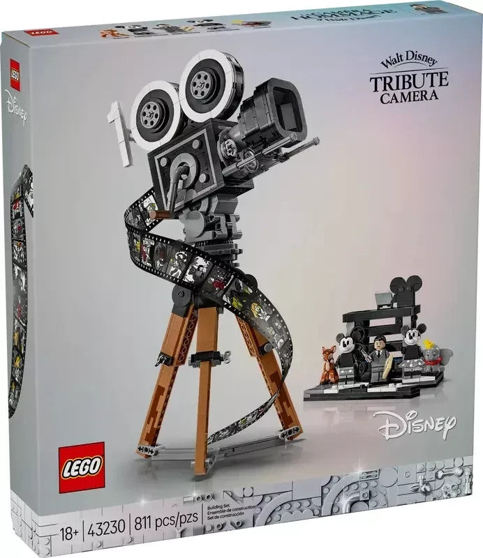 LEGO Disney: Walt Disney Tribute Camera (43230) - Brand New And Sealed