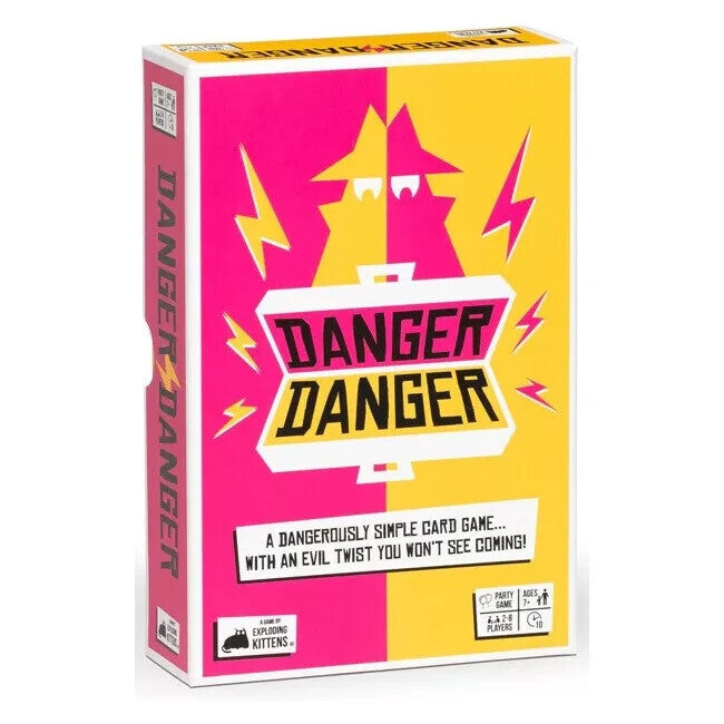 Exploding Kittens Danger Danger 2-8 Players Card Party Game
