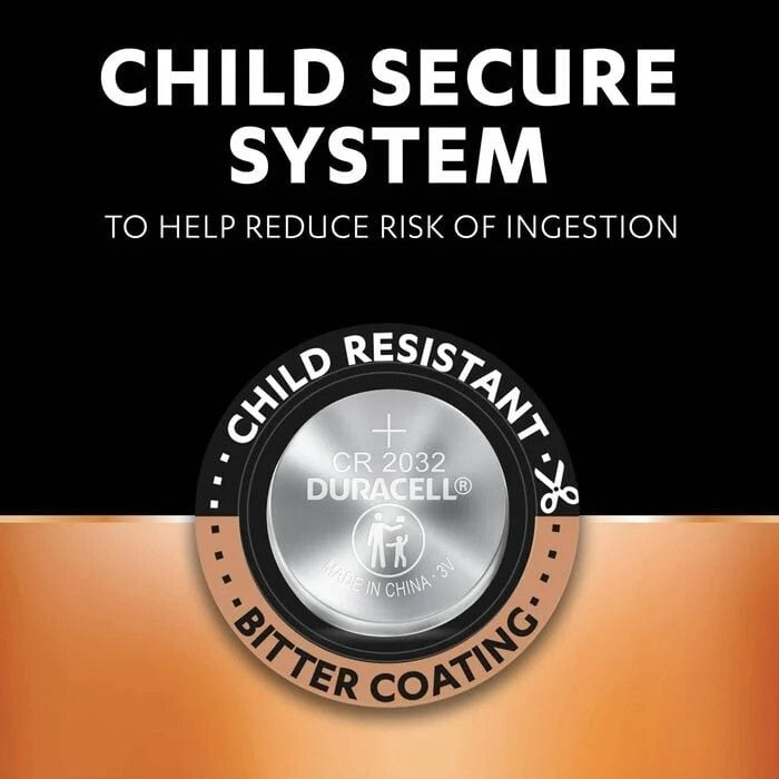 DURACELL CR2032 LITHIUM COIN BATTERY 3V  1-5 Pack  New & Sealed