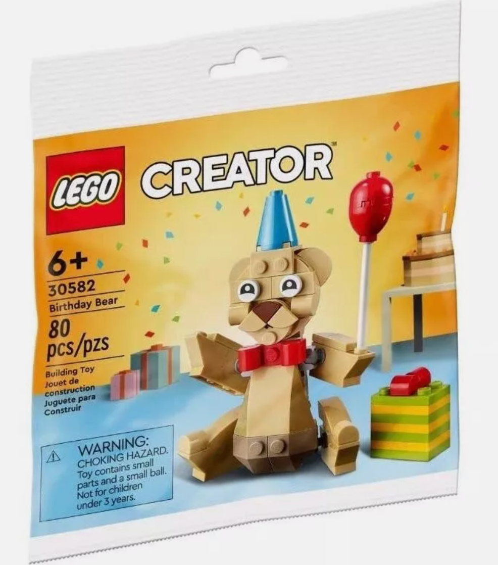 LEGO CREATOR: Birthday Bear (30582) Age 6+