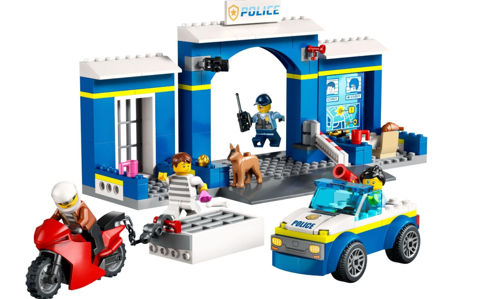 LEGO® City Set 60370 Police Station Chase Age 4+