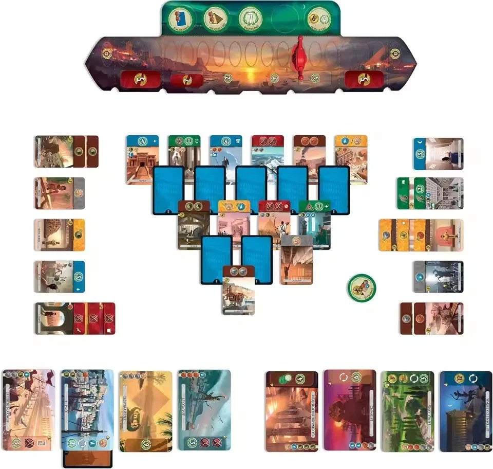 7 Wonders Duel Board Game 2 Player