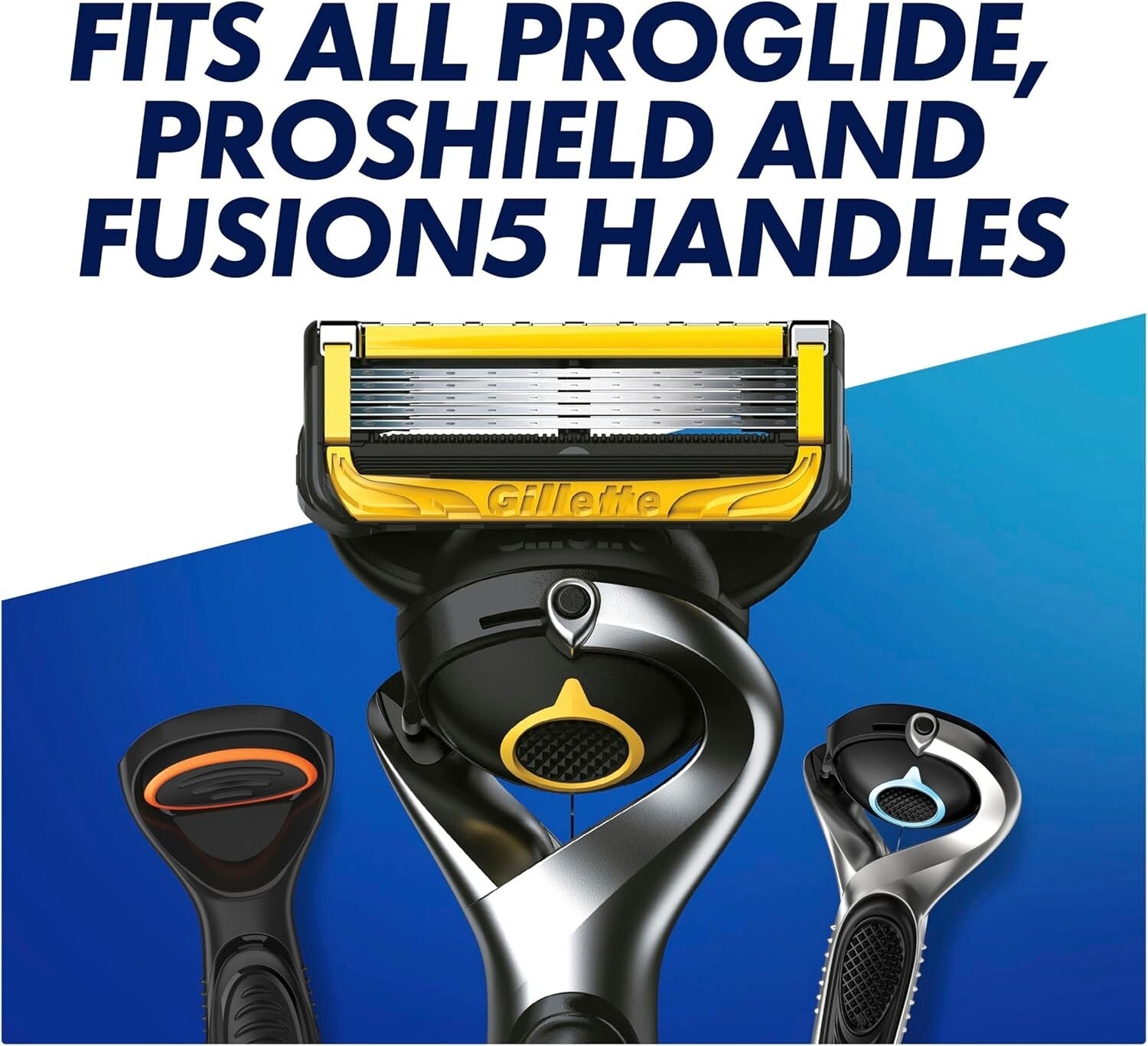 Gillette Fusion Proshield 5 Razor + 13 Razor Blade Refill Cartridges Replacement