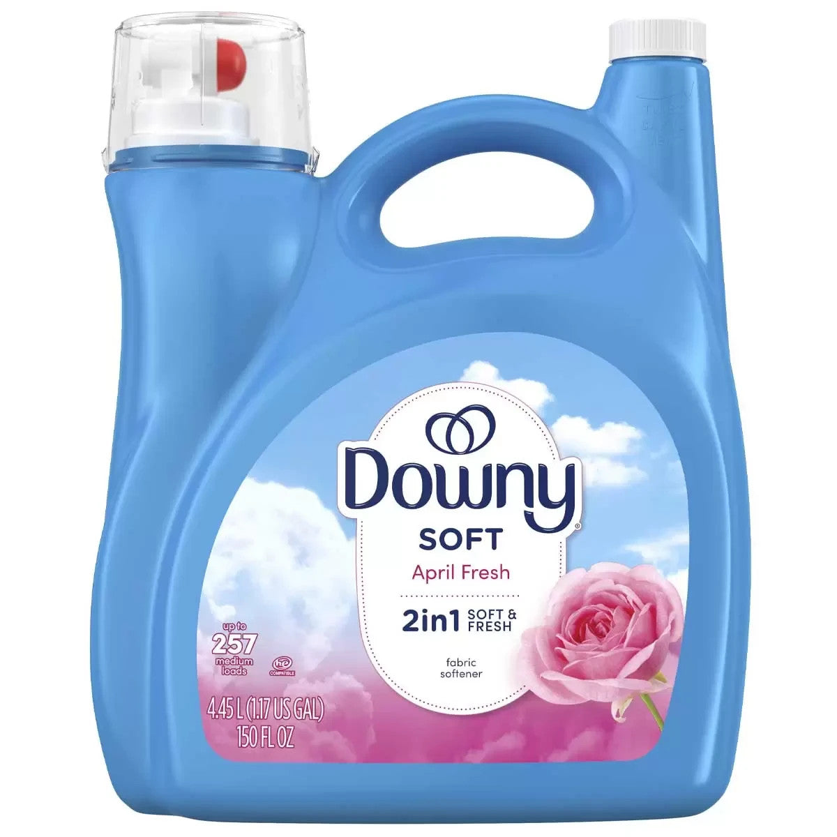 Downy Ultra Concentrated April Fresh Fabric Softener 4.45L Laundry Clothes Clean