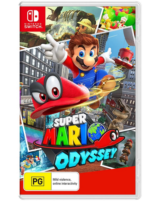 Super Mario Odyssey Nintendo SWITCH Game New Sealed
