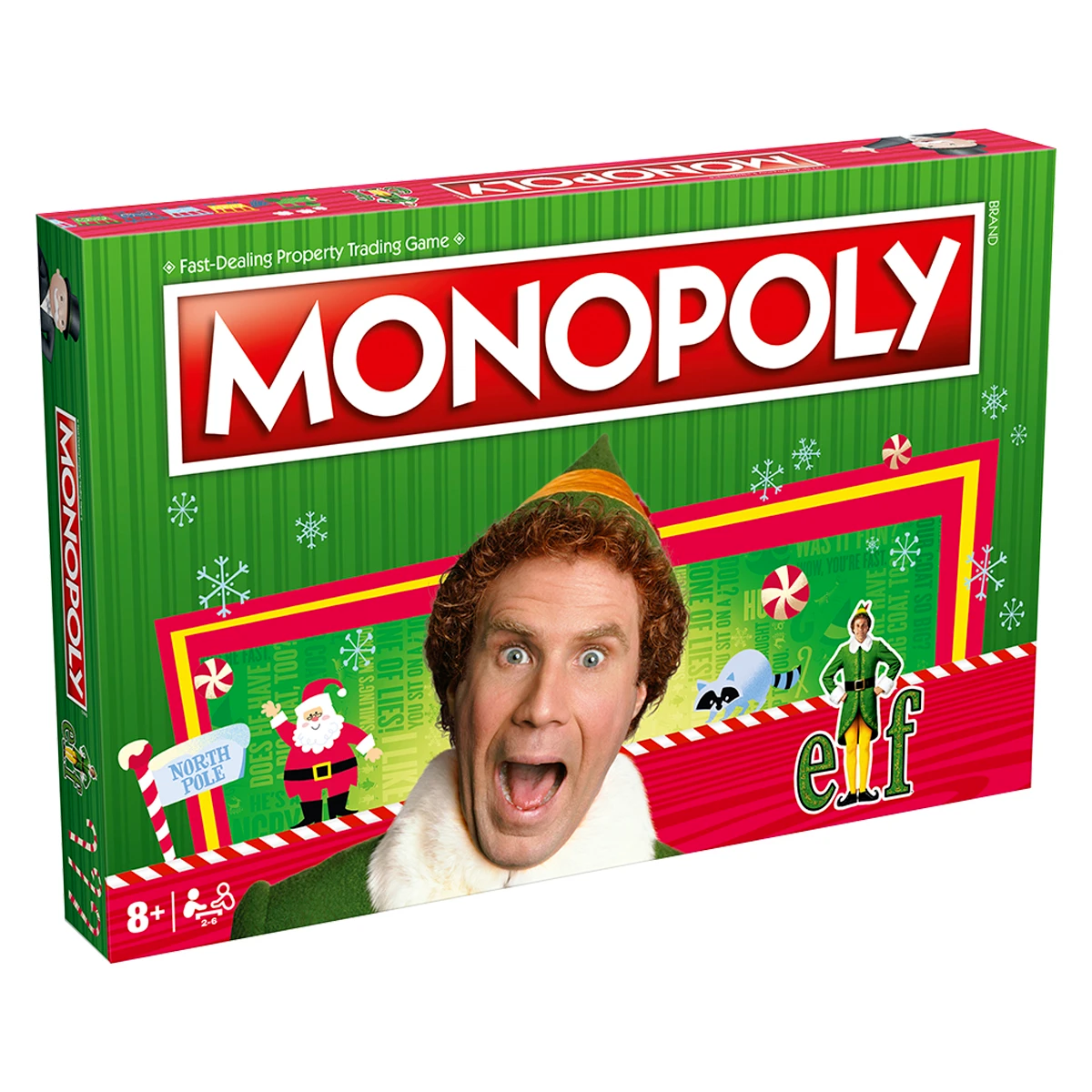Join Buddy Elf Monopoly Board Game for 2-6 Players