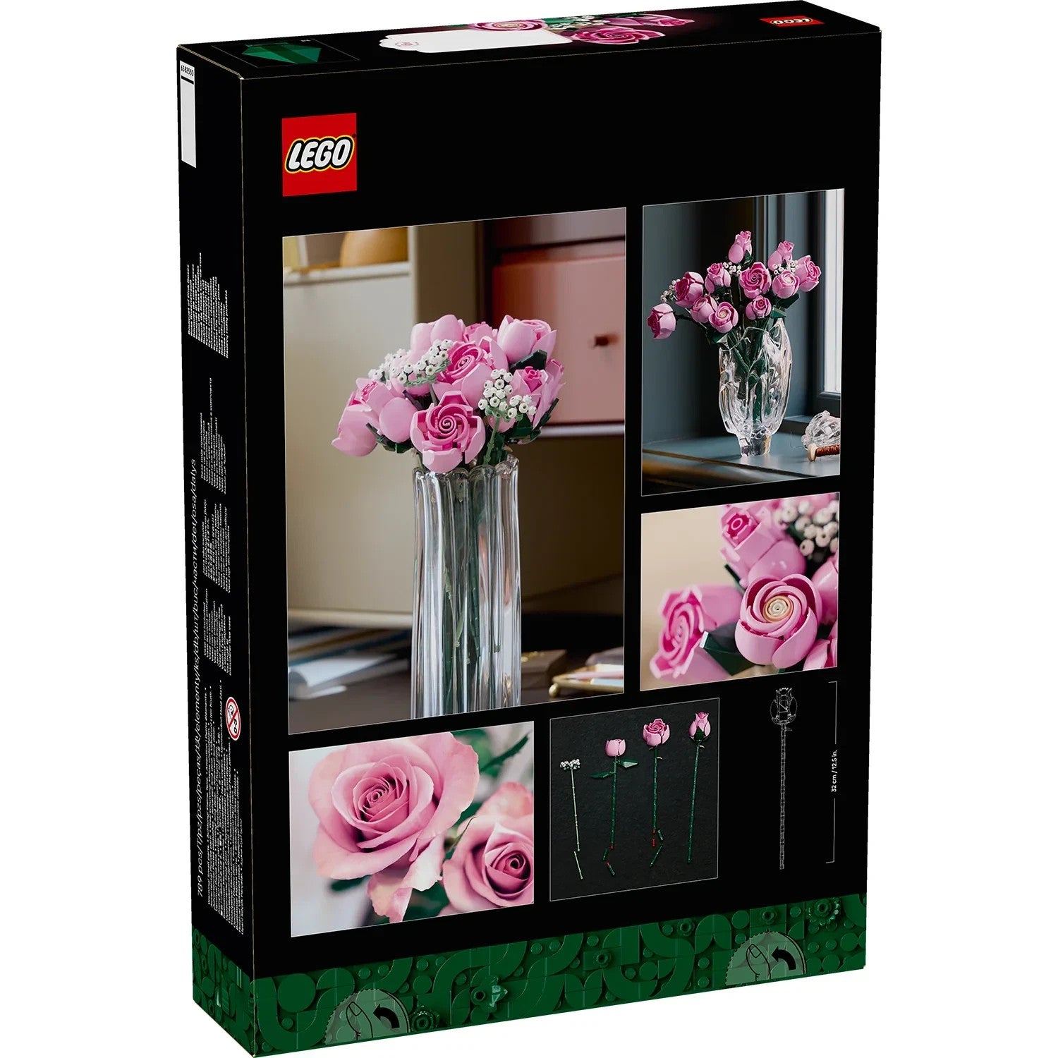 LEGO 10374 - Botanicals - Bouquet of Pink Roses - FREE SHIPPING