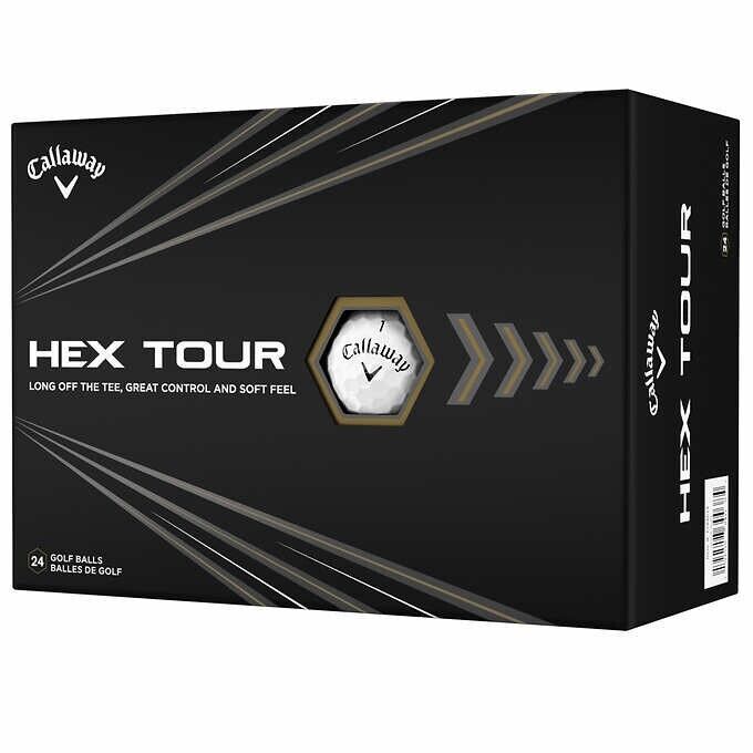 NEW 24PK Callaway Hex Tour Soft Feel Golf Balls Great Control Golfer Gift