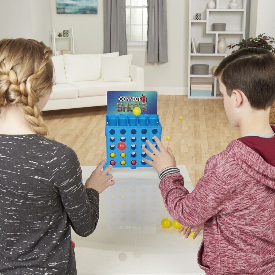 Connect 4 Shots Bounce em in 4 The Win 2+ Players Kids Board Games And Toy NEW