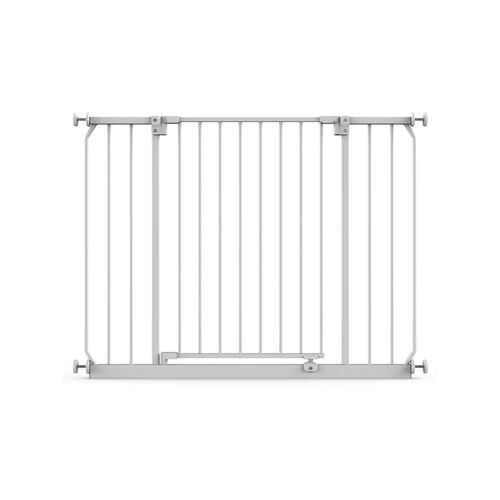 Perma Child Safety White Extra Wide Easy Fit Baby Gate 97 - 107cm wide 76cm tall