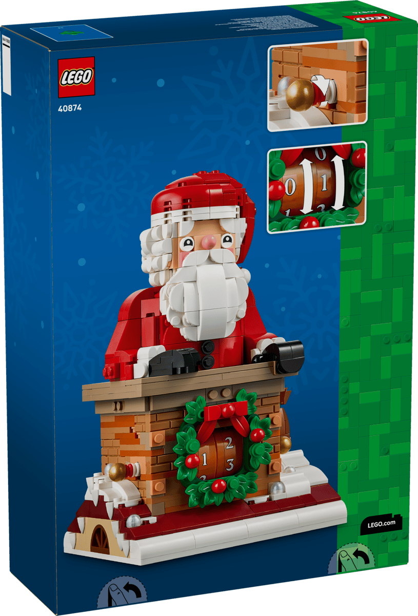 LEGO 40874 Santa's Holiday Countdown Brand New Sealed