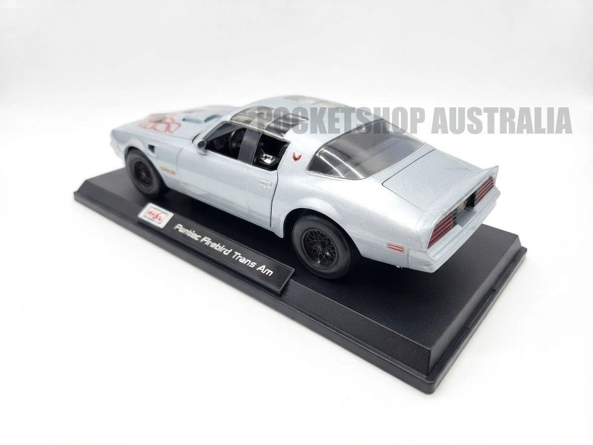 Maisto 1:18 Diecast Special Edition – Pontiac Firebird Trans Am (Silver)