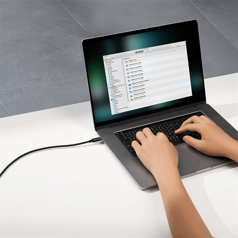 Baseus 240W/100W USB Type C Fast Charging Cable PD 3.1 For MacBook Laptop iPad