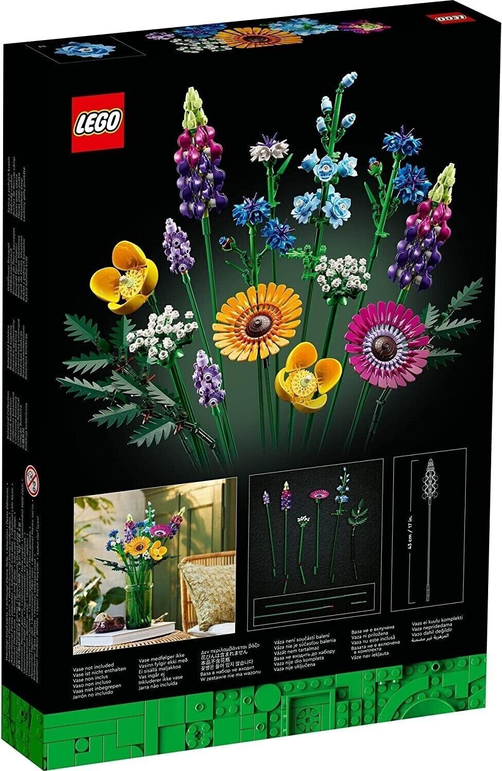 LEGO 10313 Icons Wildflower Bouquet Brand New Sealed