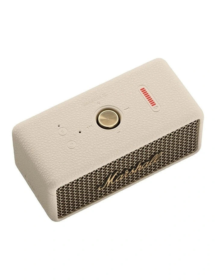 Genuine Marshall Emberton 3 Wireless Bluetooth Portable Speaker (cream) AU Stock