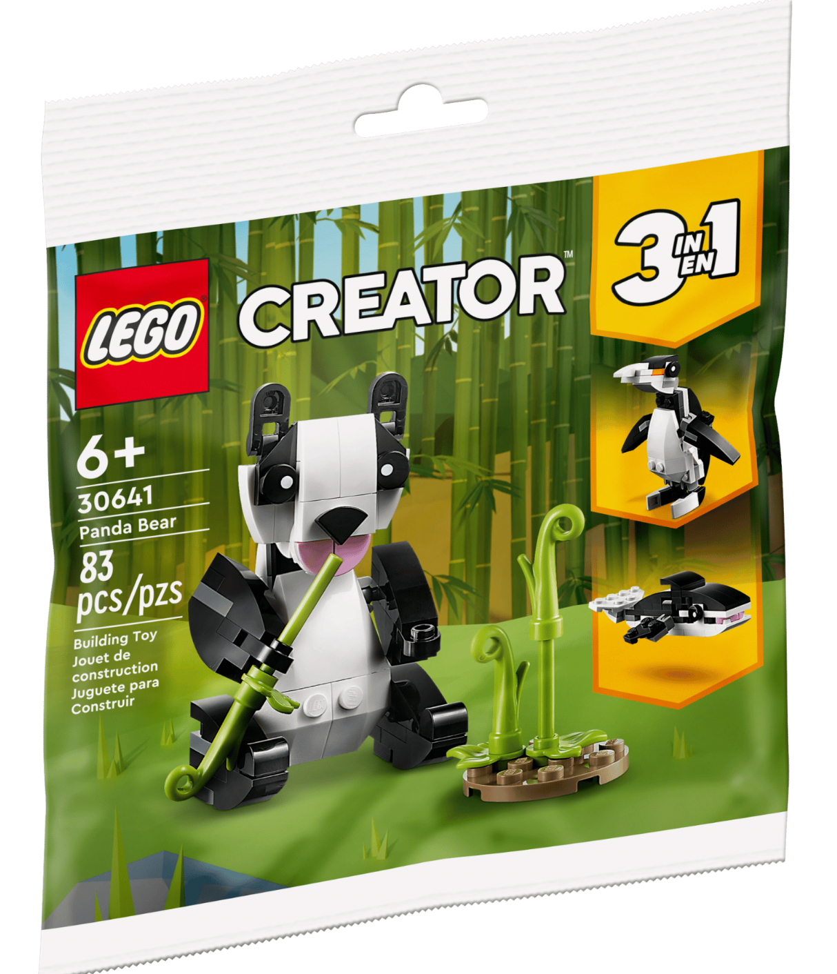 Lego 30641 Panda  Creator 3 in 1 Polybag New & Sealed