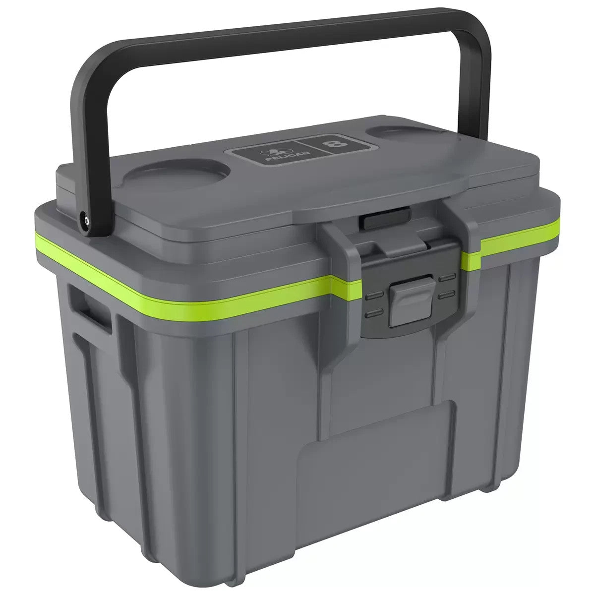 Pelican Personal Cooler 7.57L Grey/Green