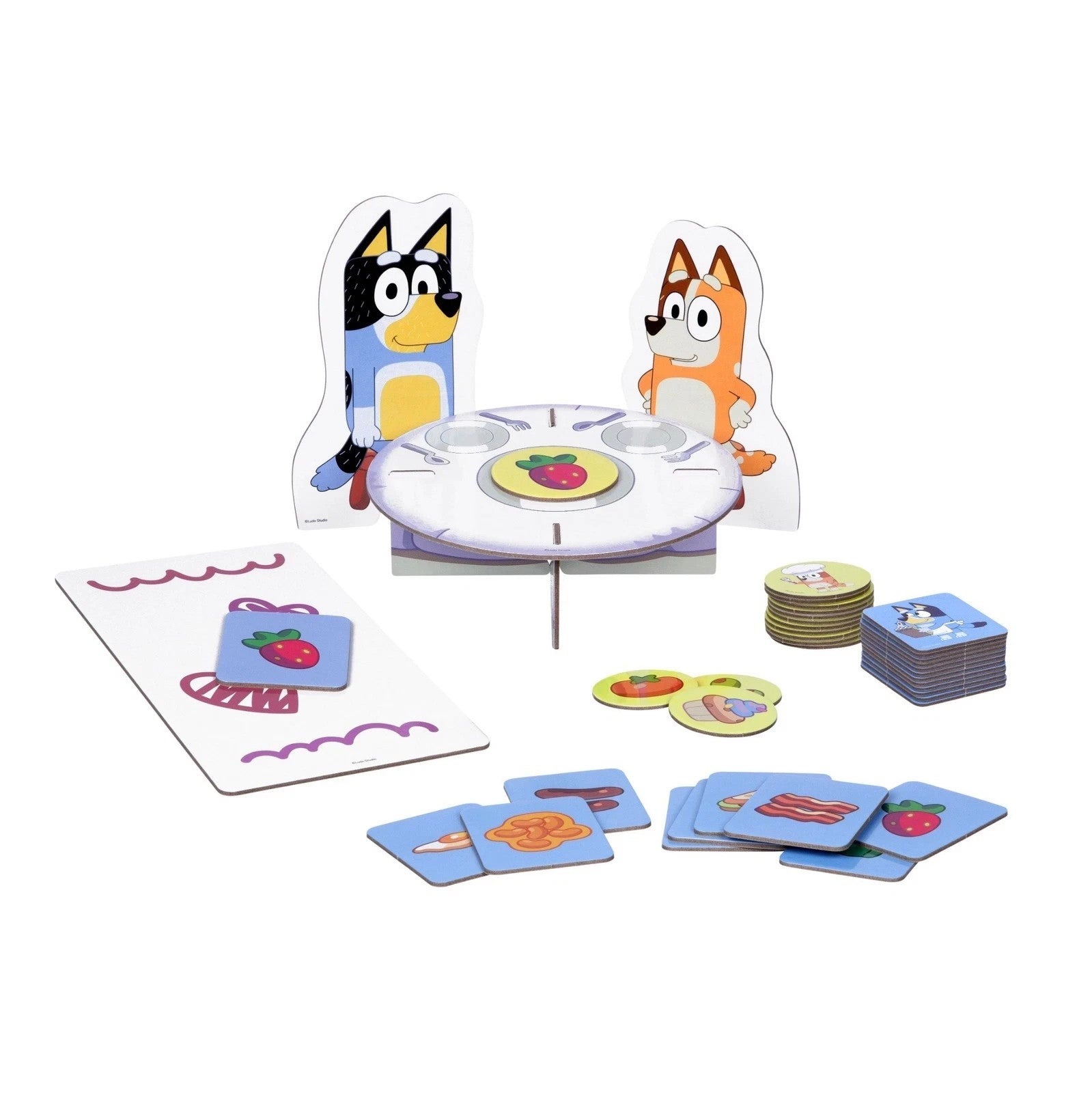 Bluey Fancy Restaurant Game NEW for Kids Family Bingo