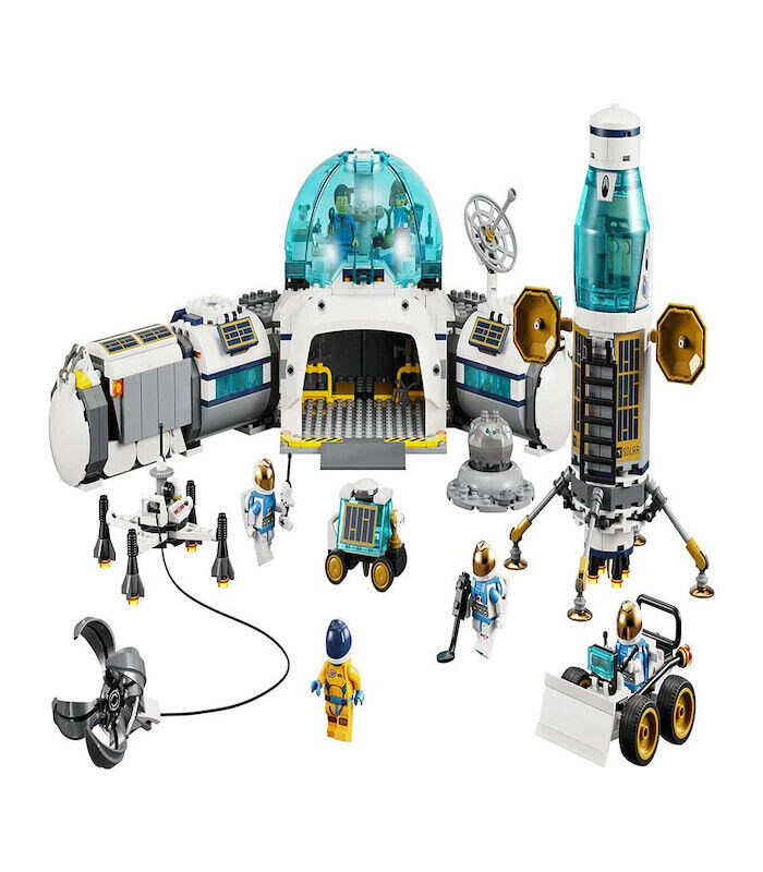 LEGO 60350 City Space Port Lunar Research Base Astronaut Brand New Sealed 