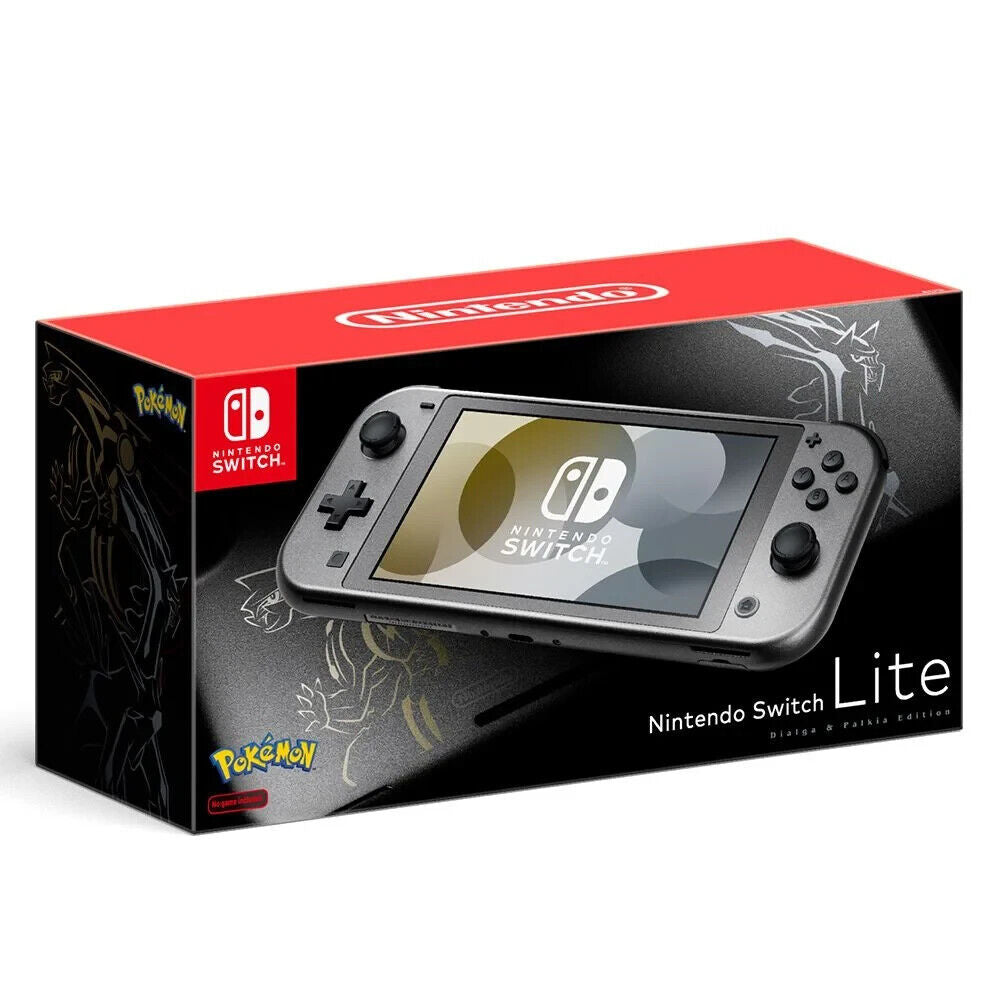 Nintendo Switch Lite Pokemon Dialga & Palkia Limited Edition AS NEW condition