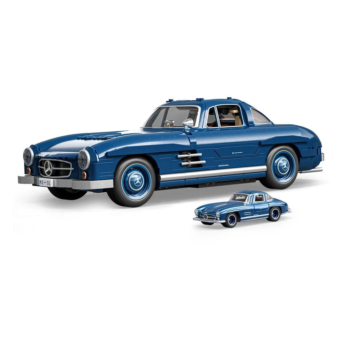 Mattel Brick Shop Hot Wheels Mercedes-Benz 300 SL Building Set AU Stock