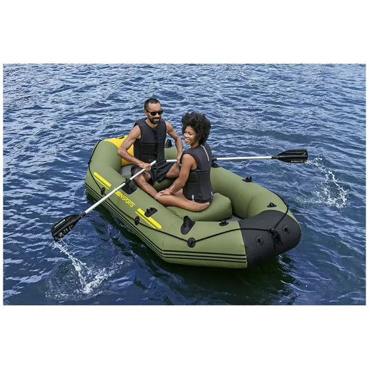 Tobin Sports Canyon Pro 3 Person Inflatable Raft Set Inflatable Boat Rib Boat