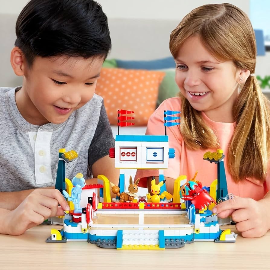 MEGA Pokemon Training Stadium Toy Set 1107 Pieces