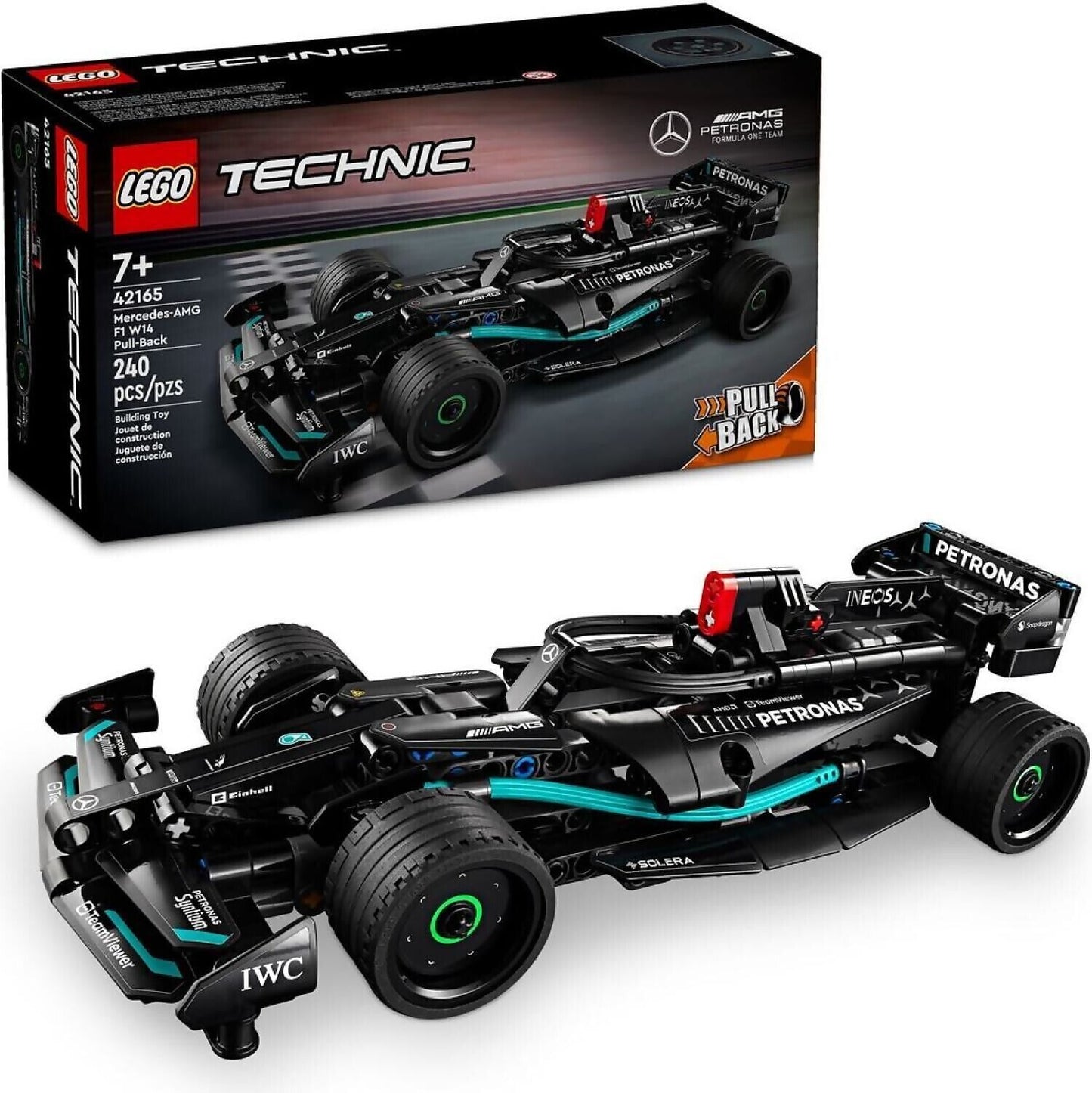 LEGO 42165 Mercedes-AMG F1 W14 E Performance Pull-Back Brand New