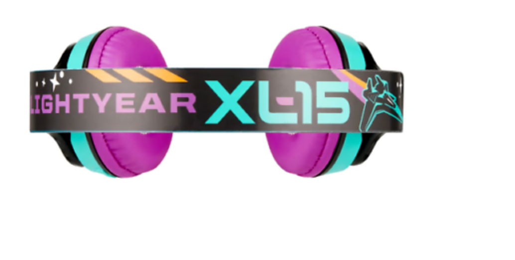 Disney Pixar Lightyear Bluetooth Wireless Stereo Headphones Headset Kids