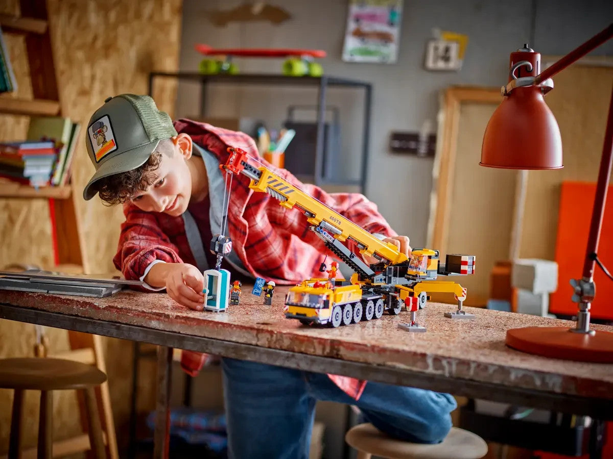LEGO City 60409 Yellow Mobile Construction Crane
