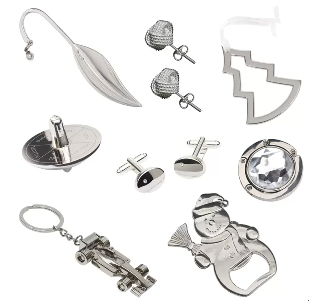 Tom Smith 8 Luxury Christmas Crackers Traditional w Delicate Ribbons Assorted*