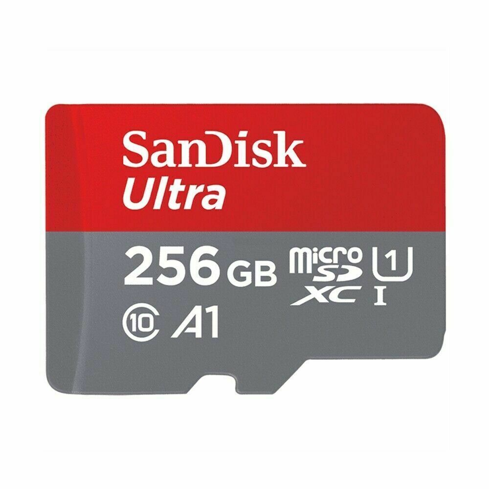 Micro SD Card Sandisk 256GB Micro SDXC Class10 Camera Memory Card 120Mb/s A1